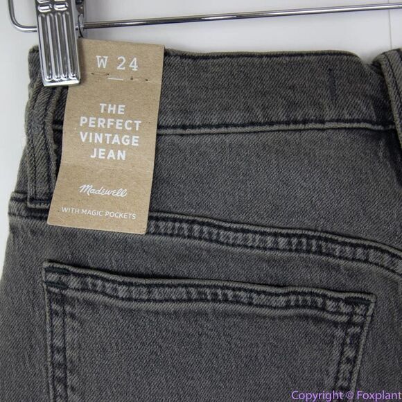 NEW Madewell The Perfect‎ Vintage Jean in Cosner Wash: Knee-Rip, 24 - Picture 10 of 16